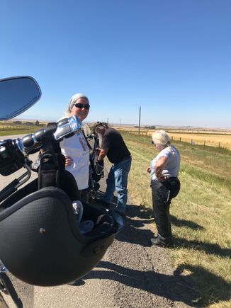 He don’t much like pics but that’s him and his momma   It kinda ruined the day.  He was shaken and just want to get back home 