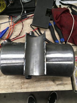 added some 16 gauge 2.5” steel tube