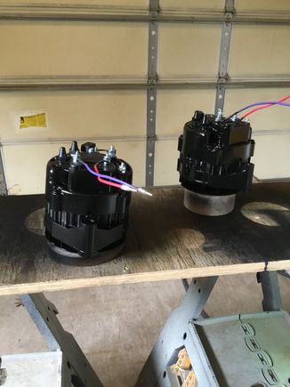 Soon as the paint dries, I’ll install these and see if my charging system is working again.