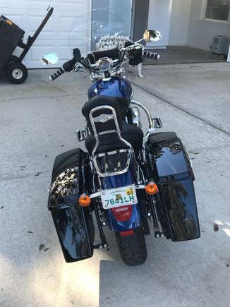 This should give you idea of protrusion from fender