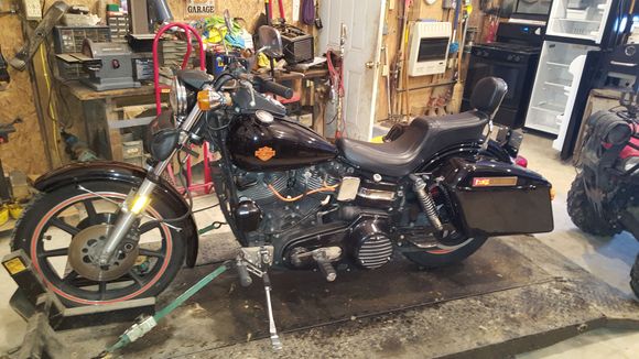 '81 FXB 80 ci Twin Belt 4spd Shovel 