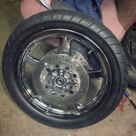 New Brock’s sealed bearings and rubber