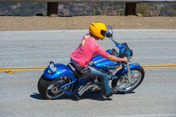 Cruising "The Snake" on Mulholland Hwy.