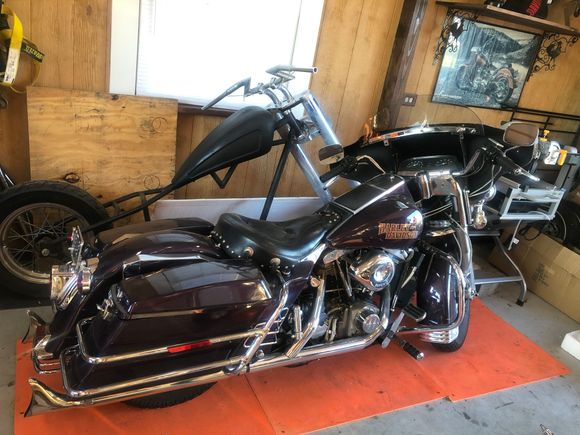 Shovel head. new project sportster