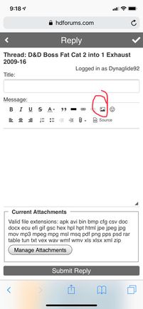This is how you upload photos. Bump