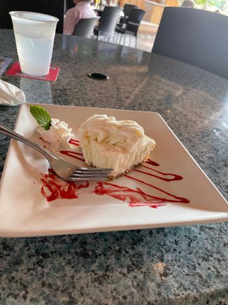 Boondocks Key Lime Pie! Gooooood Clark...