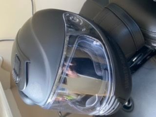 Never dropped or damaged except for “scrape” mark on back when I got too close to garage wall.