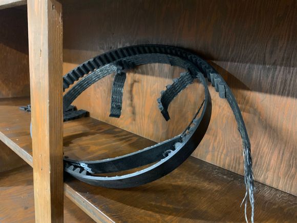 Blew out 3 stock belts last year!!!