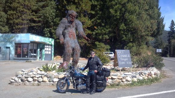 Bigfoot country Happy Camp, CA Hwy 96.