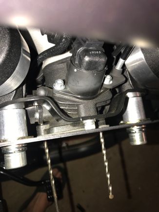 Picked up 1 inch collars the 1.25 collars that came with the kit were too big. Ugh! Stock Allen brace boltis too Big too. Quick run to Fastenal and a bag 5ct. stubby allen  bolts later and I have clearance. Collar ambushing Aluminum 1inch 10 each / 5ct SS bolts 3.35 Total Investment = 88.35