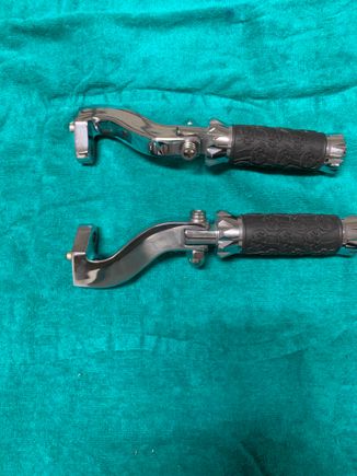 Xtreme Machine passenger pegs with mounts used - $100