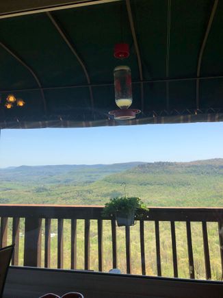 View from the balcony 