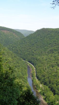 Not rocky but it is a long way down