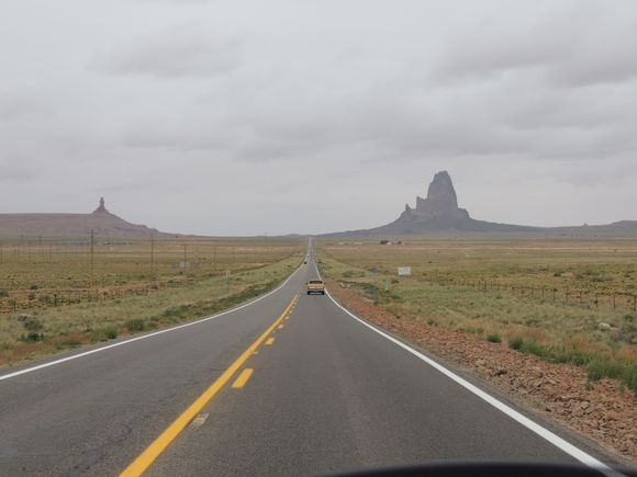 The "monuments" began to appear