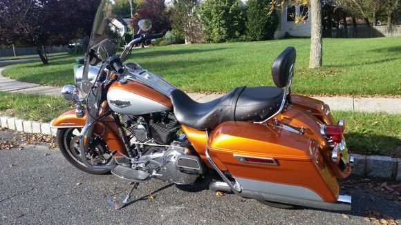 2014 Road King "Amber Whiskey"