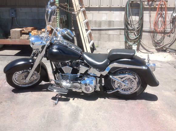 This was a complete ground up custom and nothing fit right had to fab brackets change shit to fit.  But that's where the challenge is 