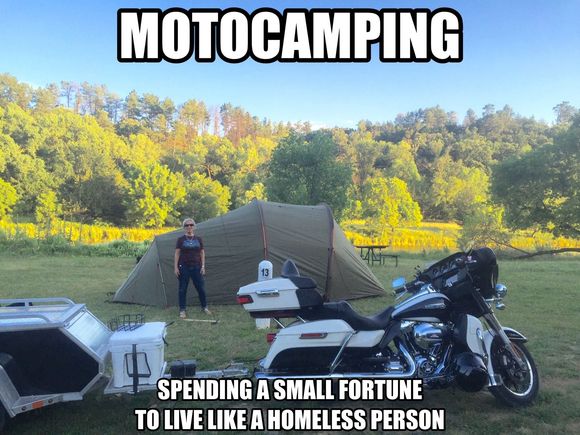 And Mrs. Fish appreciates the extra room. 
Smith Falls SP, Valentine, NE