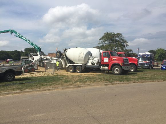 Pumping foundation walls