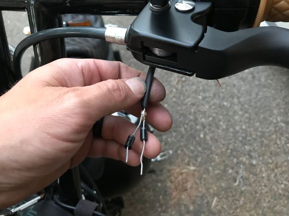 Diodes installed in the right direction