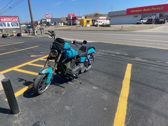 Pretty crap pics but first day riding after finishing up. 