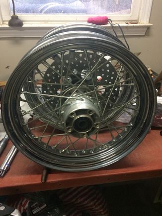 Found a nice clean rear rim...
