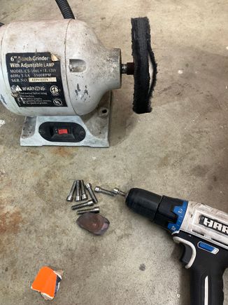 Took the opportunity to polish up my hardware prior to installing.