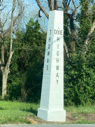 Reading your post i saw you mention Old Dixie Highway. Wondering if same hiway. This marker is in SW Ga  near Meigs Ga. 