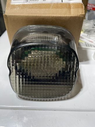 Custom Dynamics Smoked LED Tail Light with top plate light
