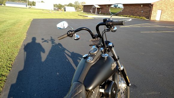I put my phone mount on the cross bar.  It'll be cool to use the FP3 and have it ride about the speedo I think.