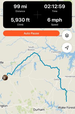 Ride TO Yanceyville
NO.... I wasn't lost