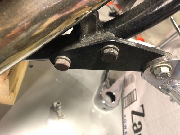 This is the RH boss on my 1972 FX It has mid controls, the wagner MC is rearward with a wooden block to insulate the MC from the pipe.
I have seen 72 models with the MC forward with linkage going back to a mid control also.