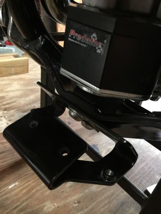 Had to use the longer bolts due to the chin fairing attaching there also.