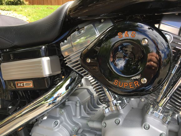 After looking at my post I had to add a little more orange to the right side of the bike.