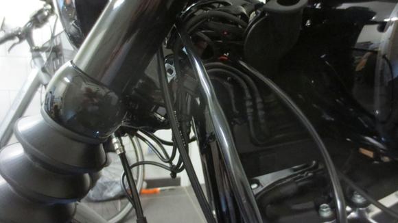 The connectors back in place