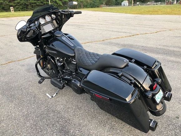 RSD seat had trim and sleek tail portion