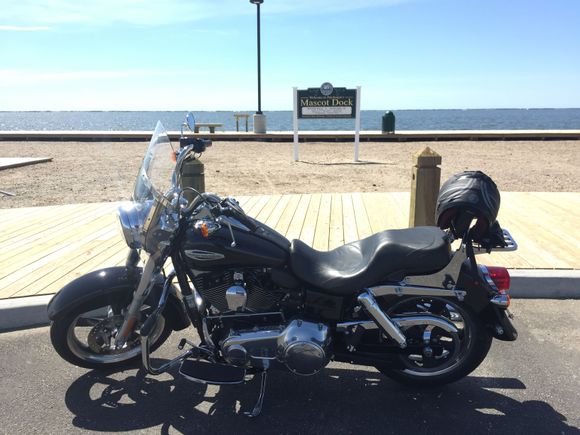 Overlooking the Great South Bay in Patchogue, New York.