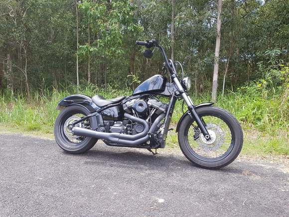 2019 FXBB with 48 Sportster tank