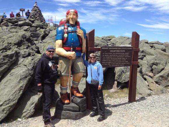 Atop Mt Washington