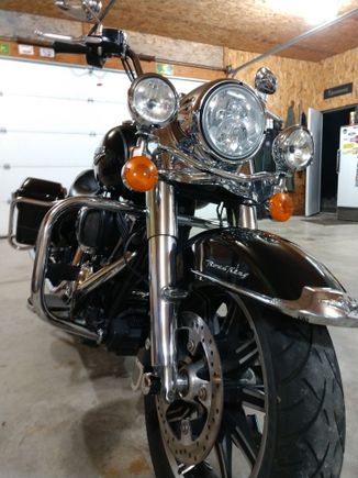 Been runnin' on'er. Getting those places it's never been touched. Rain makes a helluva mess! Lol.