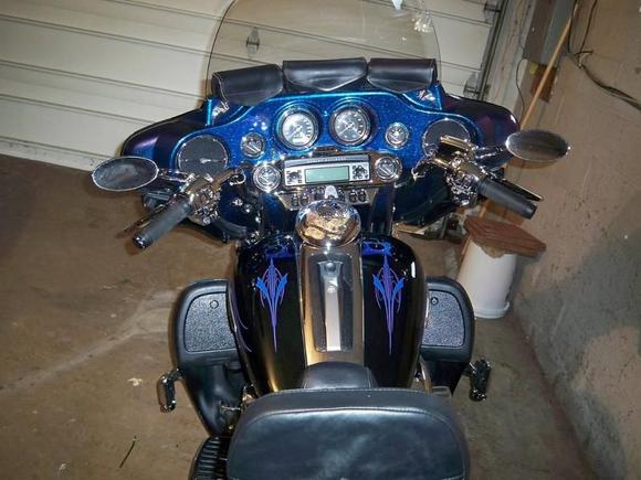 Painted inner fairing.