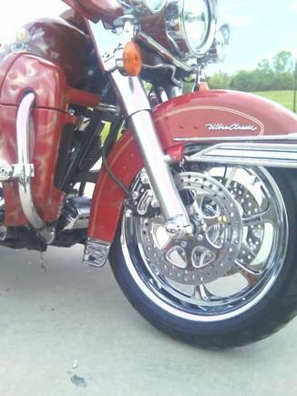 New front wheel