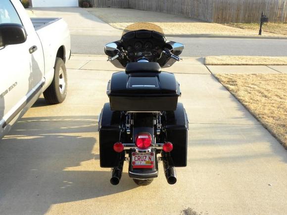 FLHT with solo tour pag