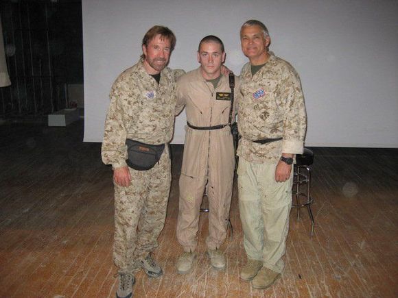 Me, Chuck, &amp; Marshall Teague in Iraq (2007)