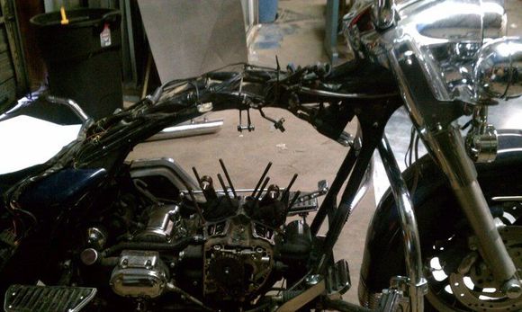 Tore apart feb 2011... Went with 97" big bore ported heads rollin rockers crane 290-2 cam geared it down with 23 tooth compensator....