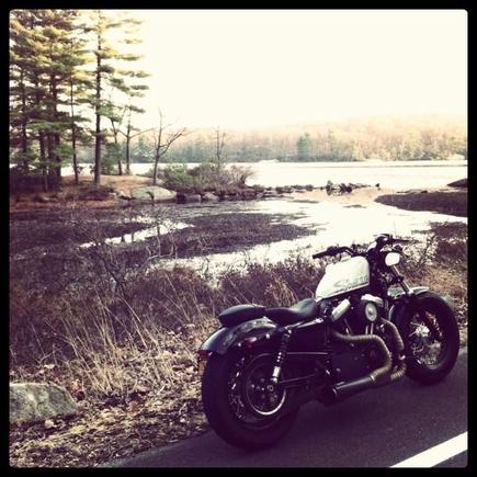 late november park riding