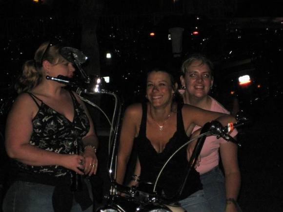 Goofing off with the Girls