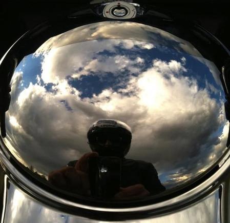 tank mirror portrait