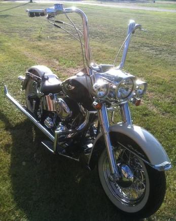 New 16" x 1 1/2" apes and Headlight Nacelle.