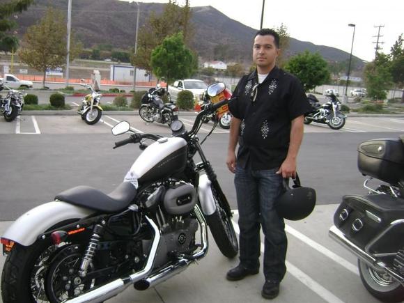 At the temecula quaid Dealer the day I picked up the nightster.