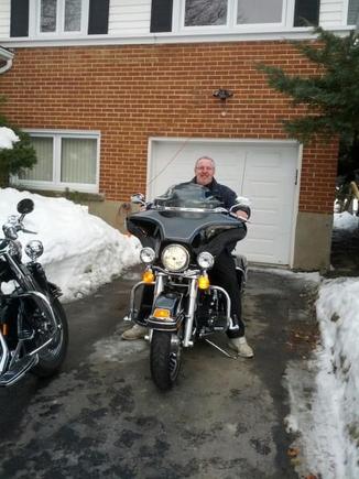 Steves Mid Winter... Out for some fresh air and run the engines for a while. Let the neighbors know we are still alive.